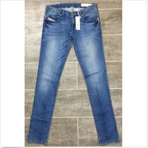 Diesel Grupee Jeans Super Slim Skinny Low Waist